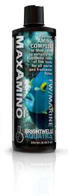Brightwell Aquatics MAXAMINO FREE-FORM AMINO COMPLEX FOR ENHANCING FISH FOODS