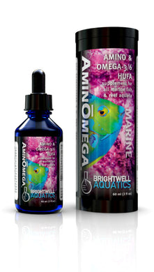 Brightwell Aquatics AminOmega - HUFA Omega 3/6 Supplement for Marine Fishes 125m